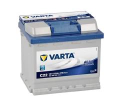 VARTA C22 - BATERIA 12V 52AH 470A +D 207X175X19